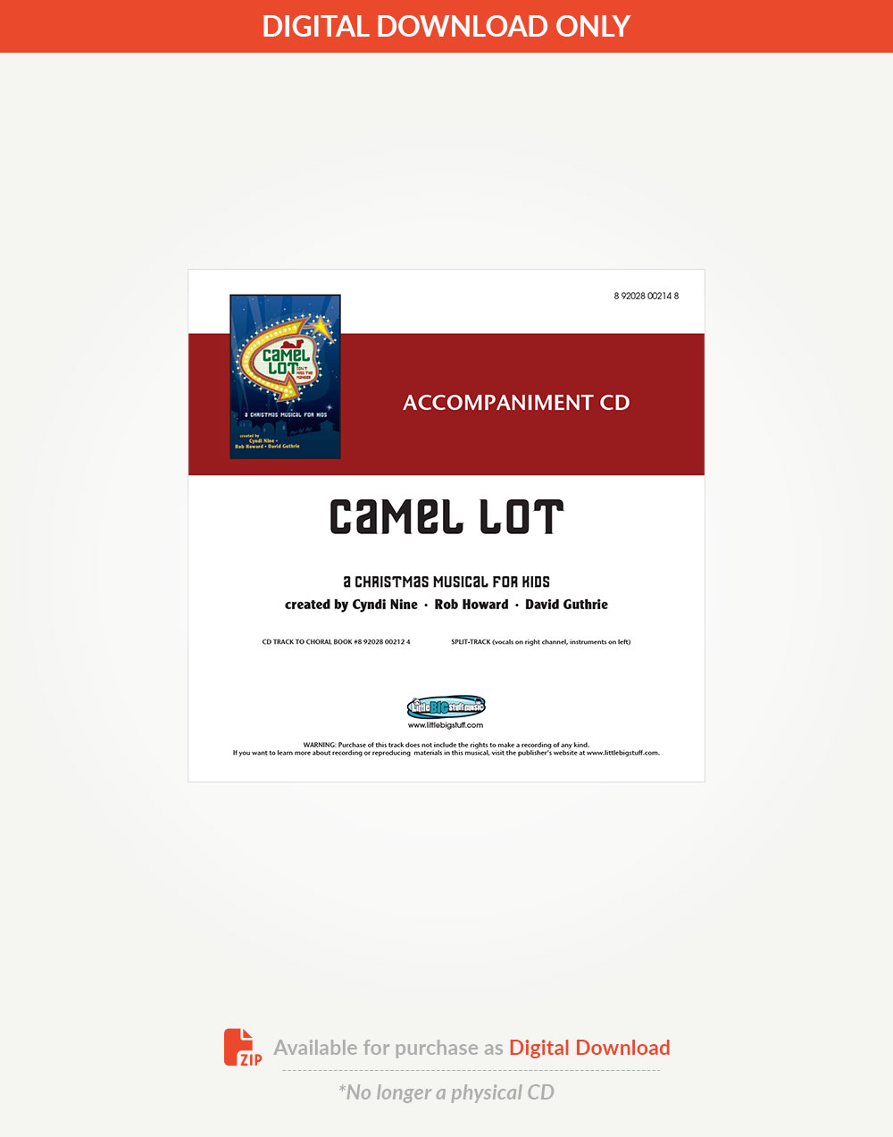 Camel Lot Accompaniment Tracks