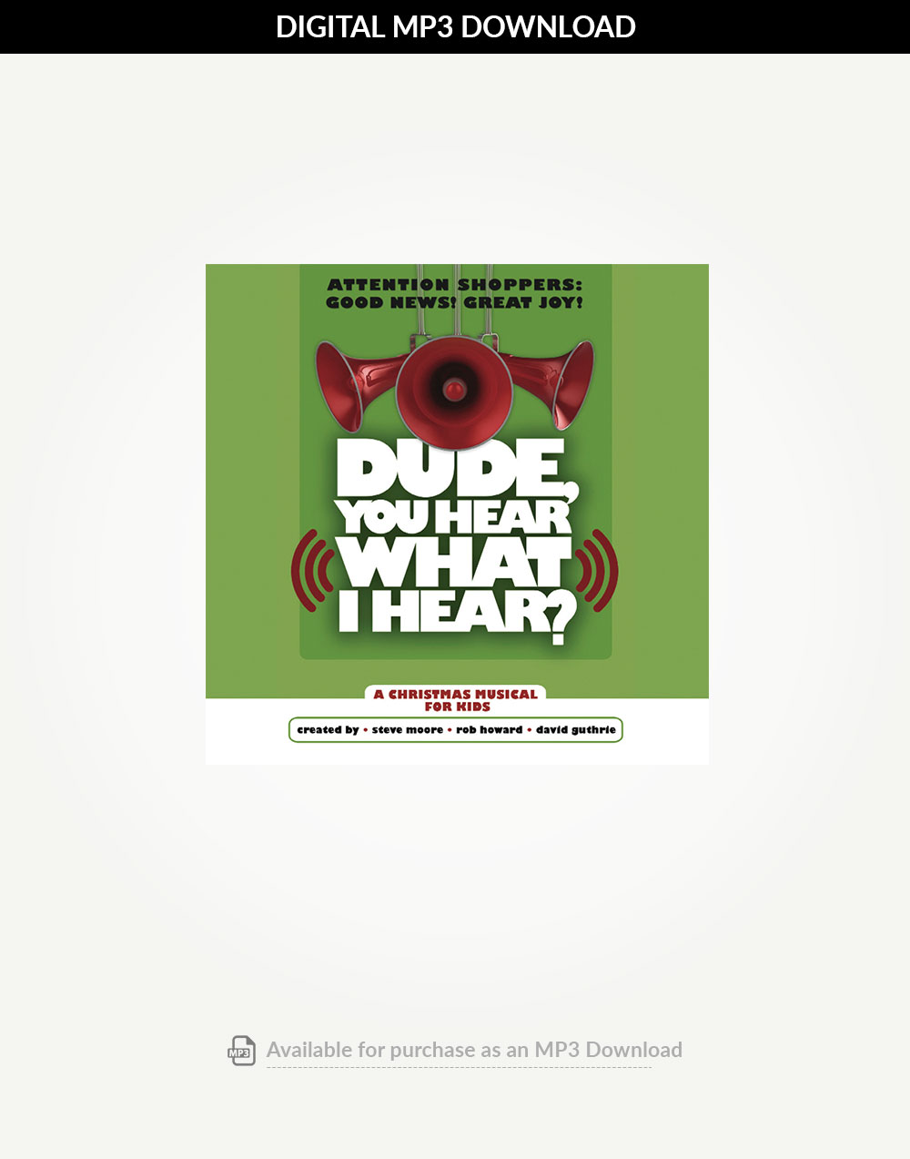 Dude, You Hear What I Hear? Listening Recording (Download Only)