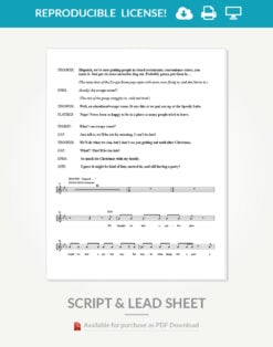 Alternative view of The Great Christmas ADVENT-ure Reproducible Script & Lead Sheets