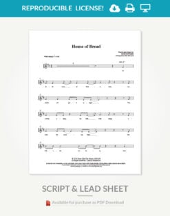 We Knead a Little Christmas Reproducible Script & Lead Sheets